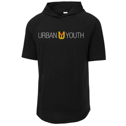 urban youth racing school short sleeve hoodie