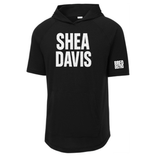 shea davis short sleeve hoodie bred distro